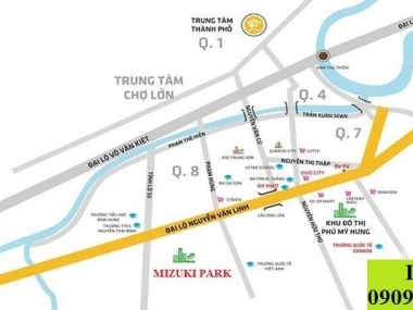 Bán biệt thự đơn lập Mizuki Park Nam Long