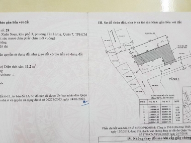 Bán nhà mặt tiền 1041 Trần Xuân Soạn Quận 7, nhà cấp 4