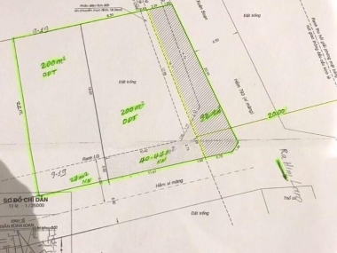 Bán lô đất MT 793 Trần Xuân Soạn Quận 7 chính chủ