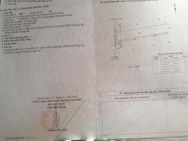 Bán đất đường Dương Vạn Hạnh huyện Cần Giờ