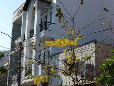 Cho thuê nhà mặt tiền đường số 85 Quận 7, 1 trệt – 3 lầu