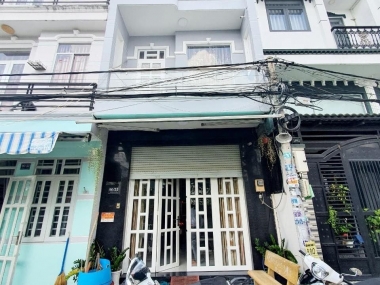 Bán nhà hẻm 90 Dương Cát Lợi Nhà Bè, 1 trệt – 2 lầu
