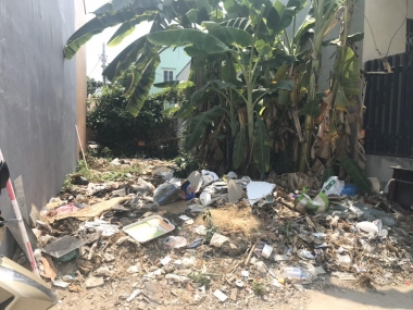 Bán đất 2 mặt tiền hẻm 1886 Huỳnh Tấn Nhà Bè