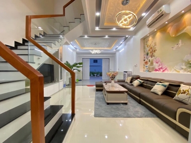 Bán nhà khu dân cư Anh Tuấn Green Riverside Nhà Bè, 1 trệt – 2 lầu 