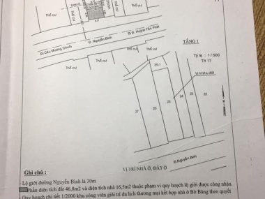 Bán đất đường Nguyễn Bình huyện Nhà Bè