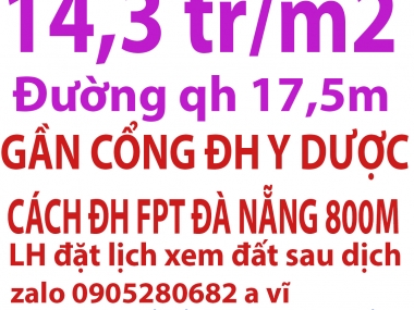 BÁN ĐẤT KHU ĐÔ THI FPT ĐÀ NẴNG 1 TỶ SỞ HỮU NGAY
BÁN ĐẤT KHU ĐÔ THỊ SỐ 4