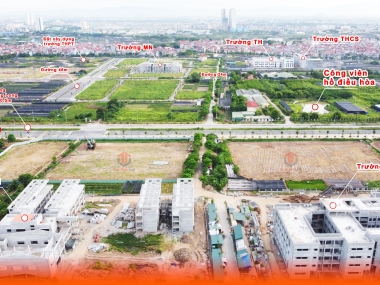 Bán đất nền phân lô tự xây đường 60.5m Tây Thăng Long thuộc Bắc Từ Liêm