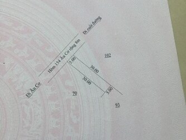 Chính chủ cần bán đất tại hẻm154 Âu Cơ, tổ 6, phường Thắng Lợi, thành phố Pleiku, tỉnh Gia Lai.