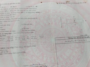 CHÍNH CHỦ CẦN BÁN ĐẤT TẠI CẠNH CỔNG CHỢ XÃ NGHĨA HƯNG – CHƯ PAH – GIA LAI.