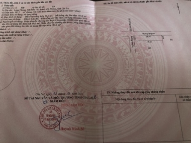 CHÍNH CHỦ CẦN BÁN ĐÁT TẠI LÀNG PHUNG – BIỂN HỒ - TP PLEIKU – GIA LAI