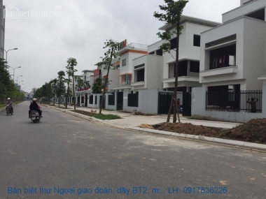 Bán biệt thự Ngoại giao đoàn  mặt đường Đỗ Nhuận 350m2 @0917836226