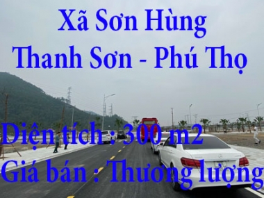 Bán đất Khu Soi Cả, Xã Sơn Hùng, Thanh Sơn, Phú Thọ