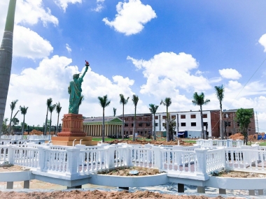 Bán Đất thổ cư gần sân bay Quốc Tế Long Thành, sổ hồng riêng, Giá trả trước 570tr/nền