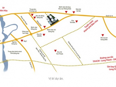 Căn hộ Tp Biên Hòa 2pn 70m2 giá chỉ 2,2 tỷ trả góp 3 năm 0 lãi suất, sổ hồng lâu dài.