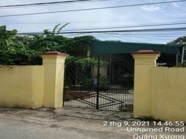 Chính chủ cần bán lô đất thổ cư tại TDP Dục Tú, thị trấn Tân Phong, Quảng Xương,