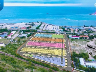 Chỉ 1 tỷ đầu tư ngay lô đất ven Biển.Cạnh khu công nghiệp , Cảng Biển quốc tế.Mặt đường quốc lộ 1A.T