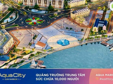 Bến du thuyền 5* Aqua ưu đãi T9 CK đến 9%cam kết mua lại lợi nhuận cao+special gilf 1tỷ. 0969949999