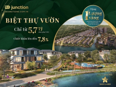 Dự án khu đô thị ID JUNCTION khu đông TP.HCM biệt thự shophouse giá chỉ từ 5,7 tỷ/căn ,chiết khấu lê