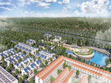 Biệt thự siêu đẹp gần Hồ và khu công viên âm nhạc giá hấp dẫn đầu tư