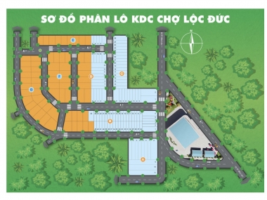 Đất nền full thổ cư chợ Lộc Đức giá chỉ từ 5,9 triệu/m2 công chứng sang tên ngay