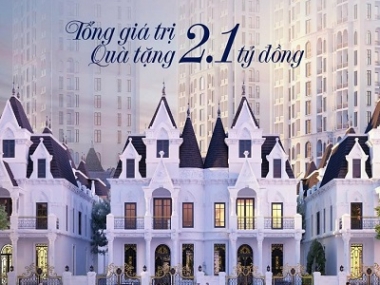 Biệt thự lâu đài phố Vimefulland Tây Hồ  The Lotus Center - Ciputra - Tây Hồ - Hà Nội - Khẳng định v