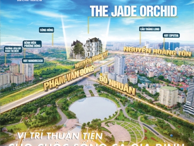 BIỆT THỰ LÂU ĐÀI THE JADE ORCHID – VẺ ĐẸP CỔ ĐIỂN THỜI THƯỢNG – BIỂU TƯỢNG MỚI CỦA BẮC TỪ LIÊM