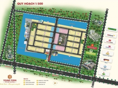 Mặt Bằng Dự Án Young Town Tây Bắc Sài Gòn